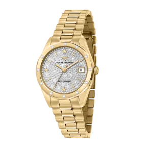 Chiara Ferragni Everyday Gold Glitter Watch